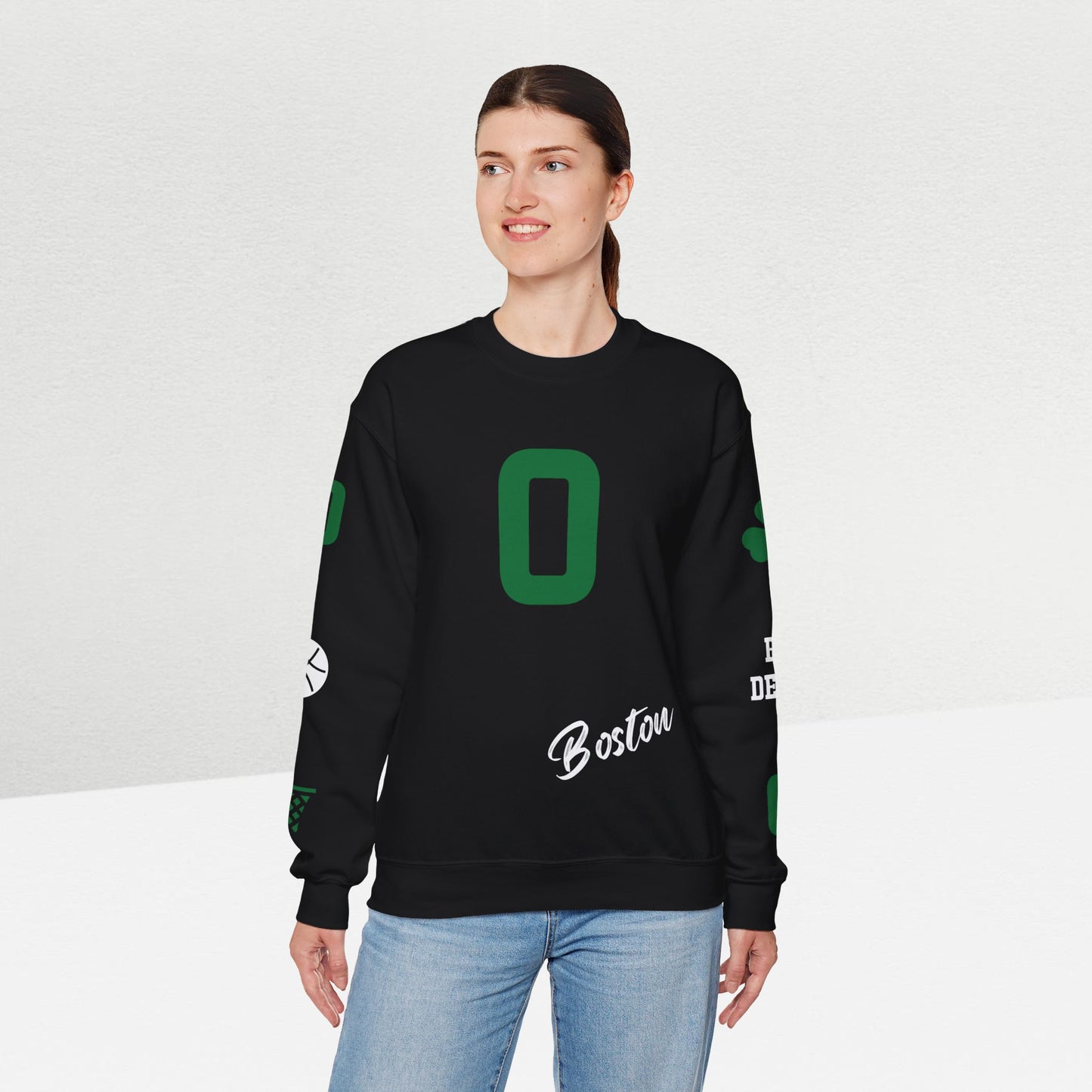 Boston #0 - Jayson Tatum Graphic Sweatshirt