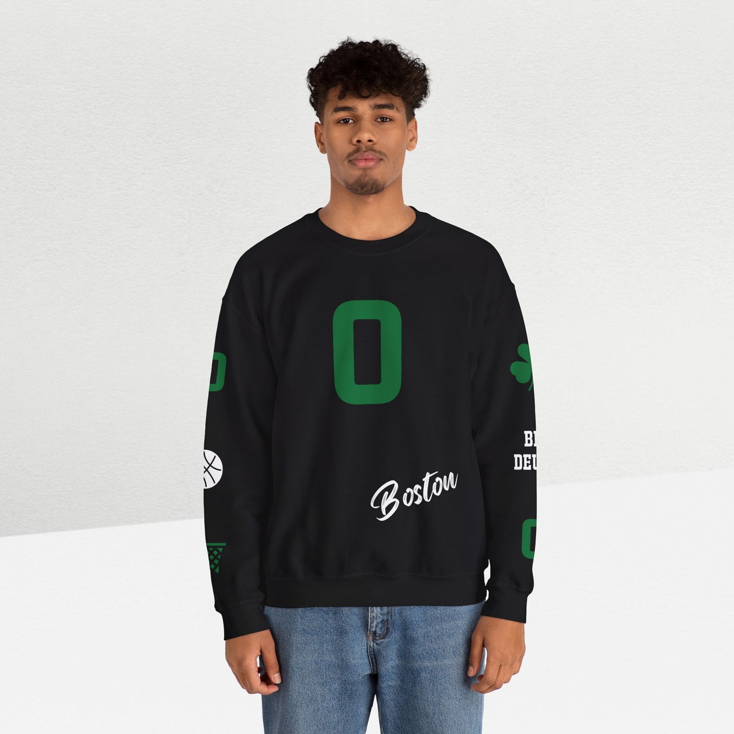 Boston #0 - Jayson Tatum Graphic Sweatshirt