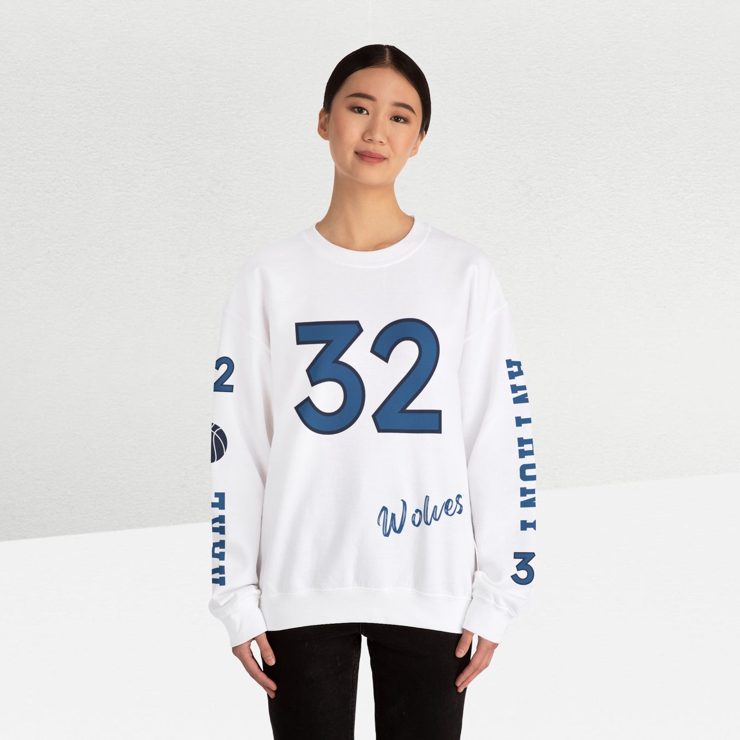 Wolves #32 - Karl-Anthony Towns Graphic Sweatshirt