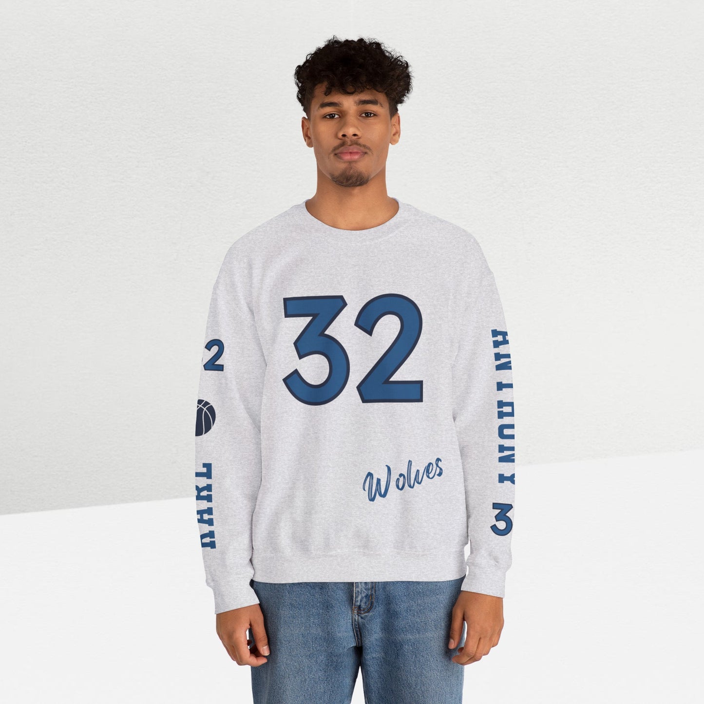 Wolves #32 - Karl-Anthony Towns Graphic Sweatshirt