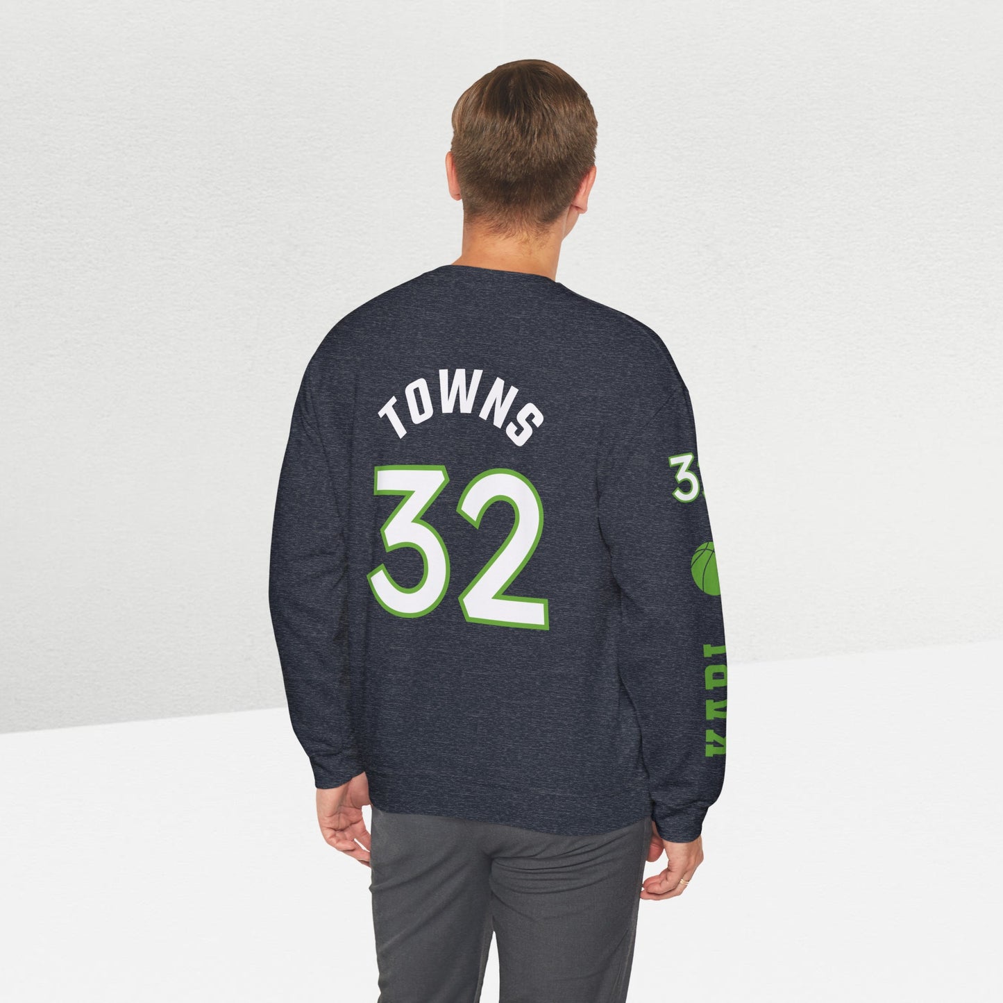 Wolves #32 - Karl-Anthony Towns Graphic Sweatshirt